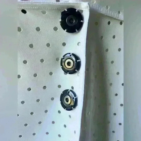 silvia tcherassi Blazer Jacket White Sz m Avant Garde Coquette Long Sleeve - Picture 9 of 11